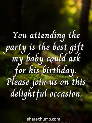 late birthday invitation wording